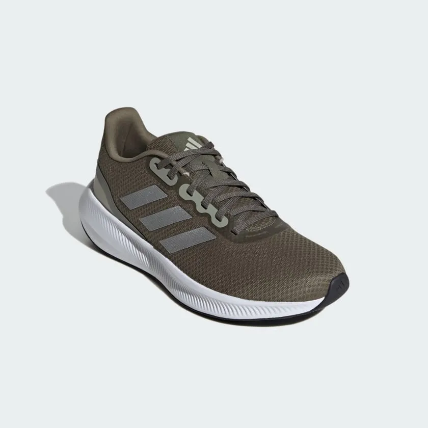 ADIDAS MEN'S RUNFALCON OLIVE/WHITE SHOES