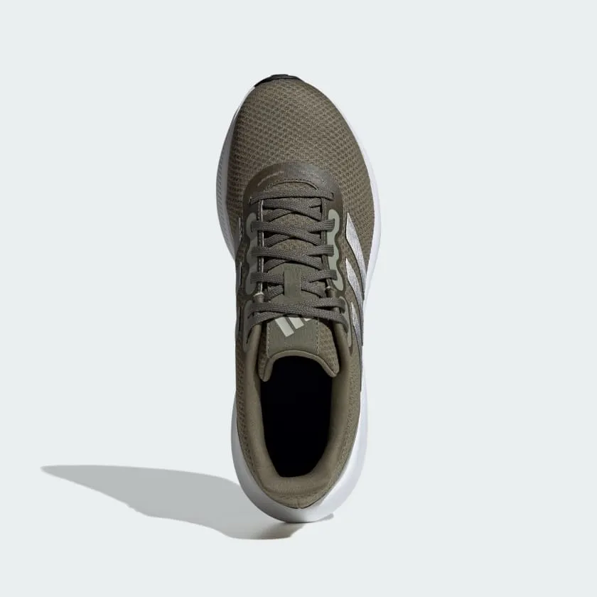 ADIDAS MEN'S RUNFALCON OLIVE/WHITE SHOES