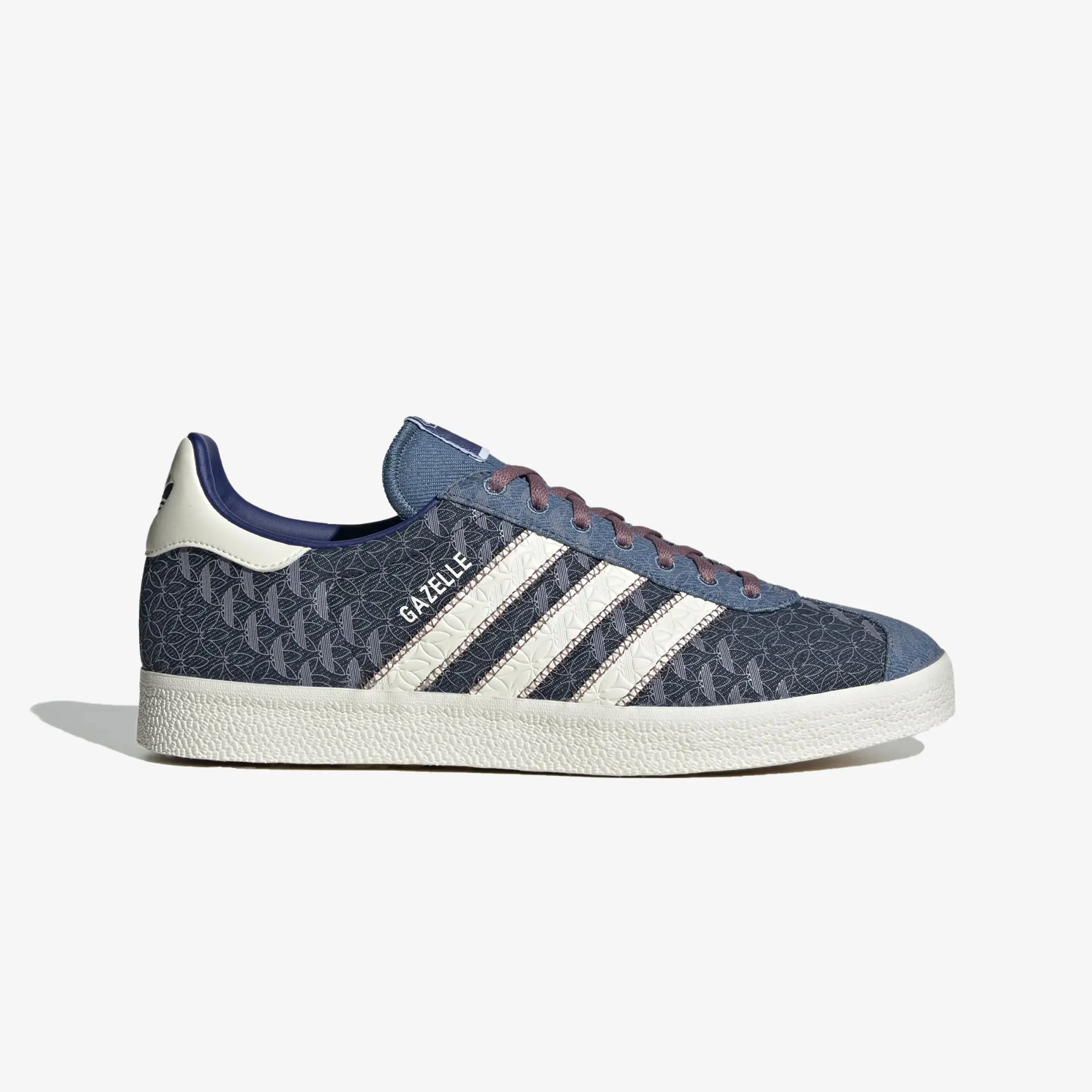 Adidas Originals | GAZELLE  { NIGHT INDIGO/OFF WHITE