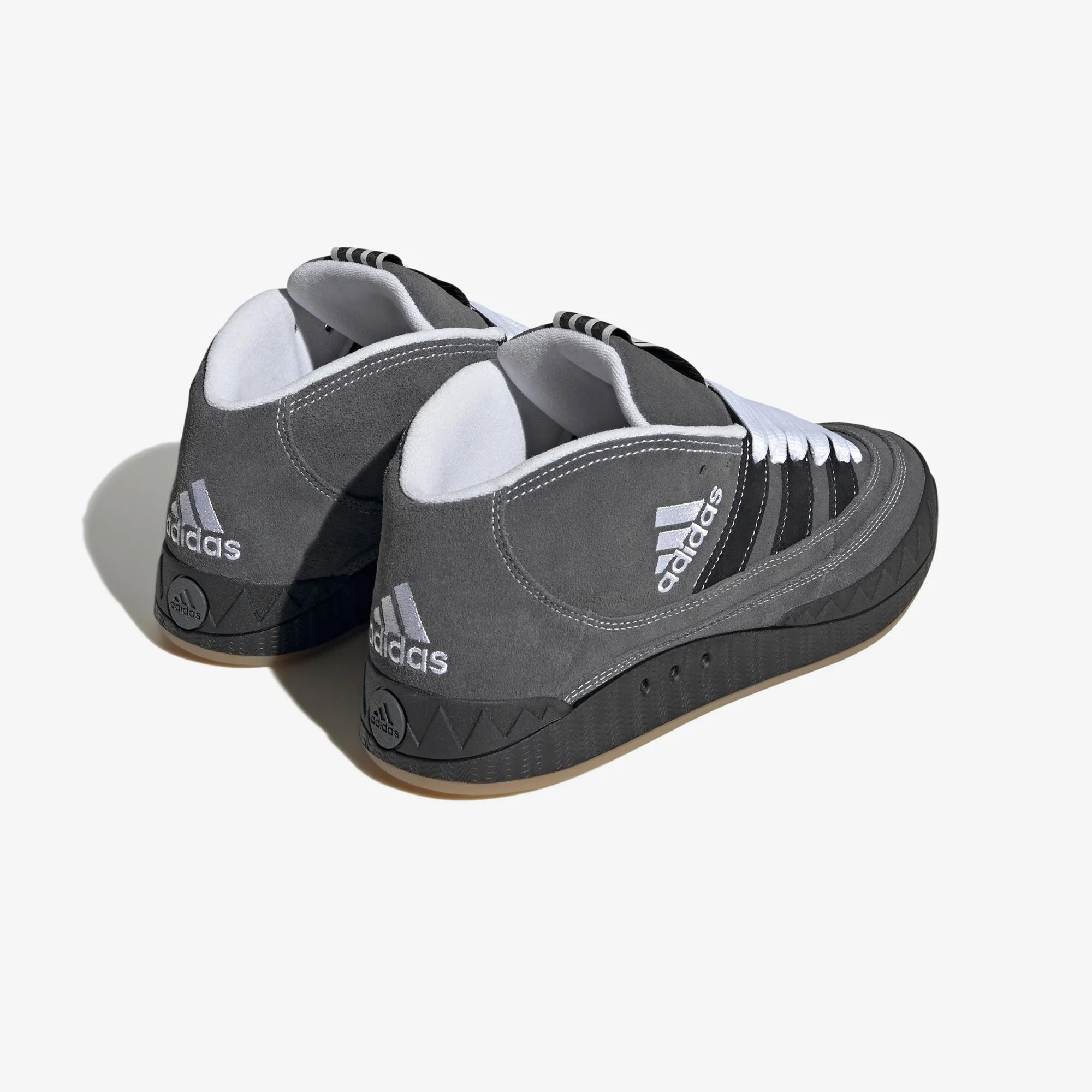 Adidas Originals | ADIMATIC MID YNUK  { GREY FIVE/CORE BLACK/OFF WHITE