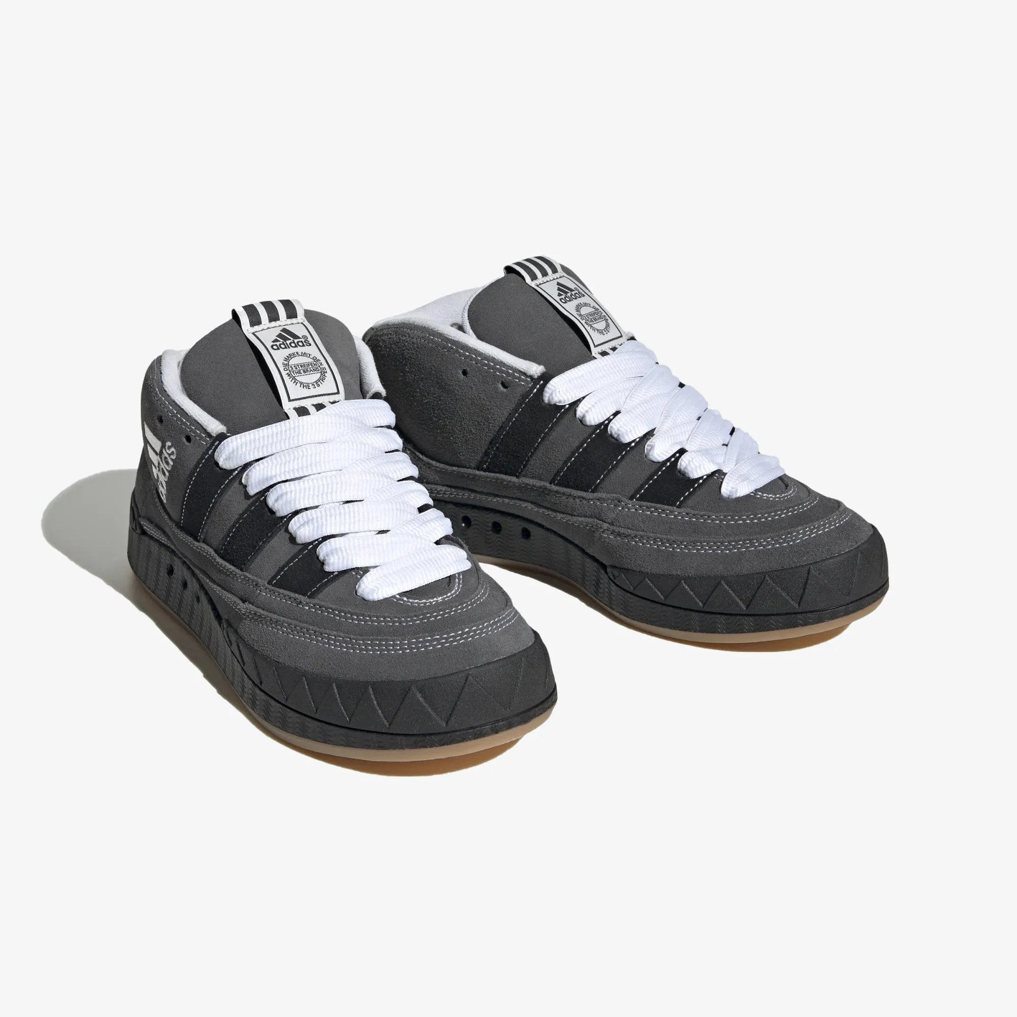 Adidas Originals | ADIMATIC MID YNUK  { GREY FIVE/CORE BLACK/OFF WHITE