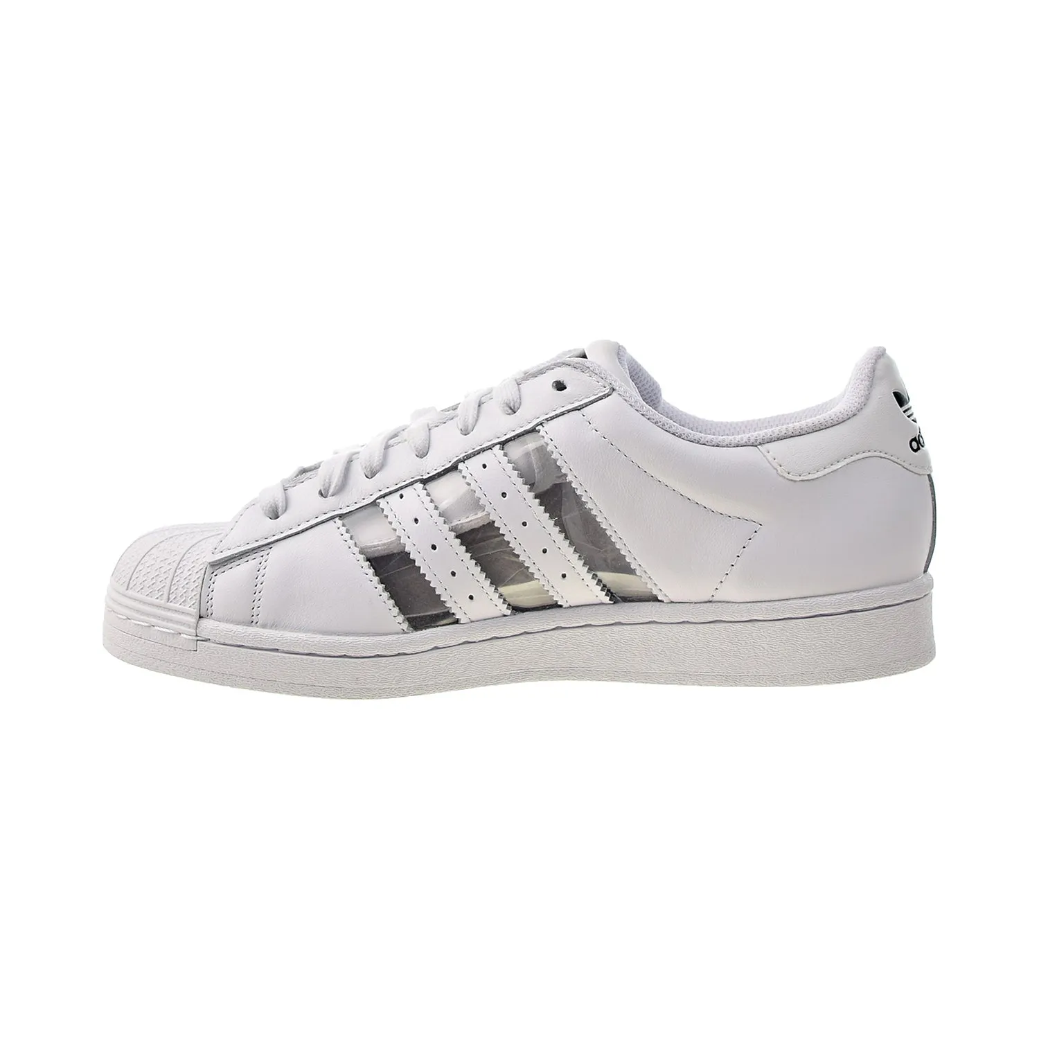 Adidas Superstar "Transparent" Men's Shoes Cloud White-Supplier Color-Core Black