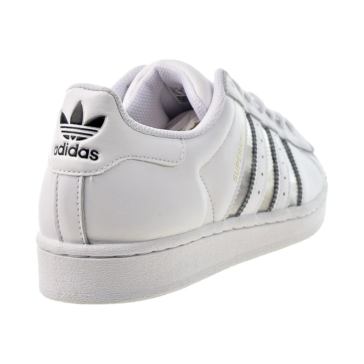 Adidas Superstar "Transparent" Men's Shoes Cloud White-Supplier Color-Core Black