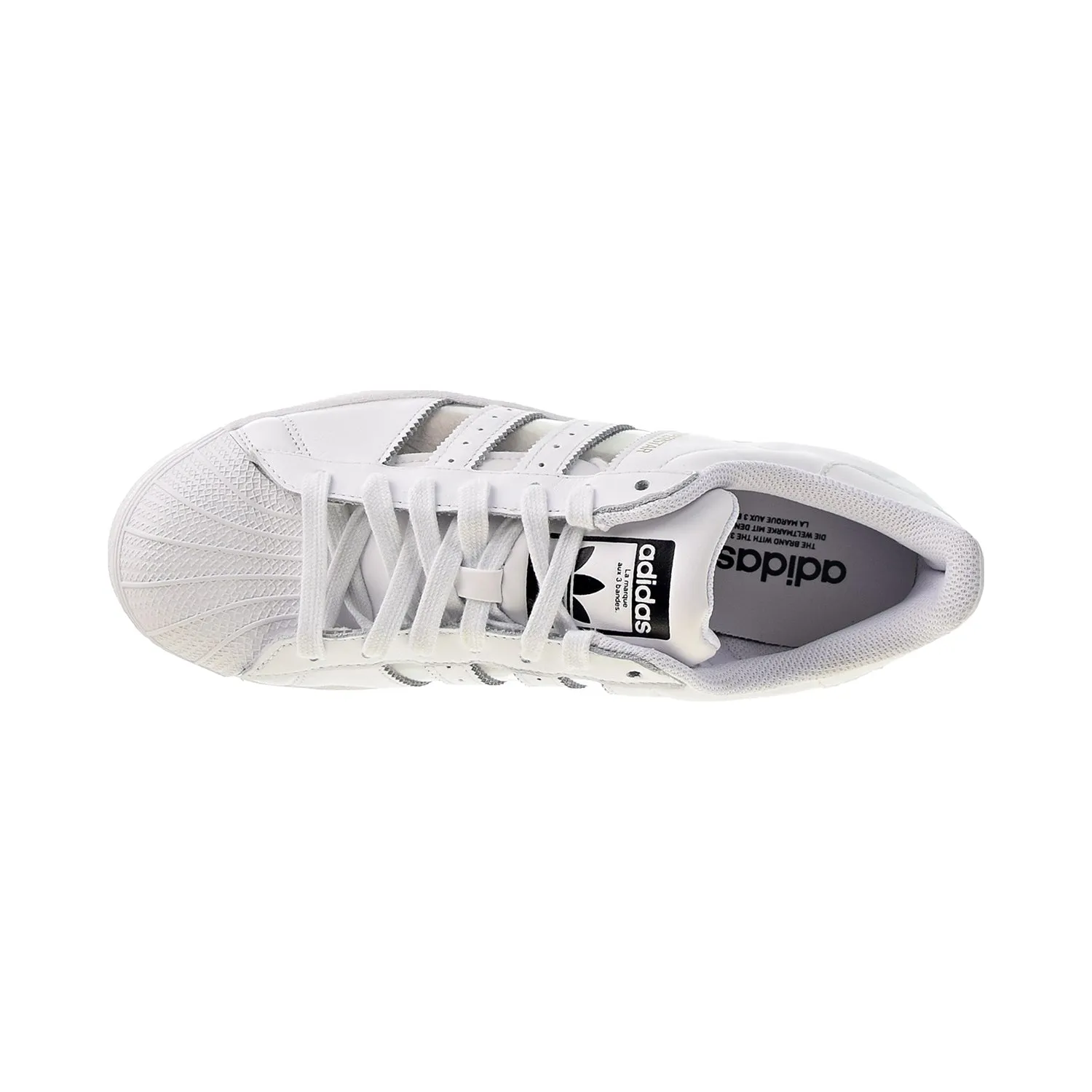 Adidas Superstar "Transparent" Men's Shoes Cloud White-Supplier Color-Core Black