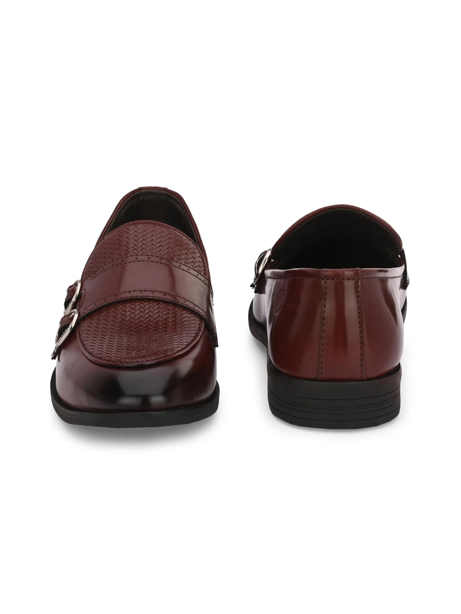 Alberto Torresi Palermo Bordo Men's Double Monk Strap Shoes