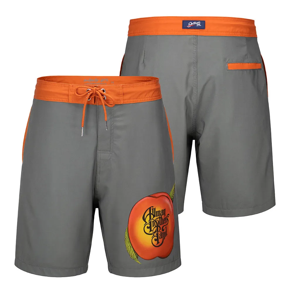 Allman Brothers Band | Peach on Grey | Board Shorts (Copy)