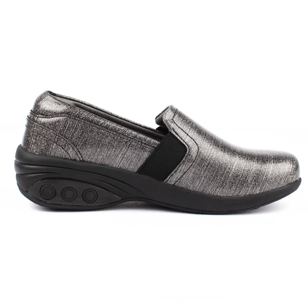 Annie Limited Edition Women's Slip Resistant Leather Slip On