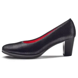 Ara Ophelia Black GlenKid Pump (Women's)