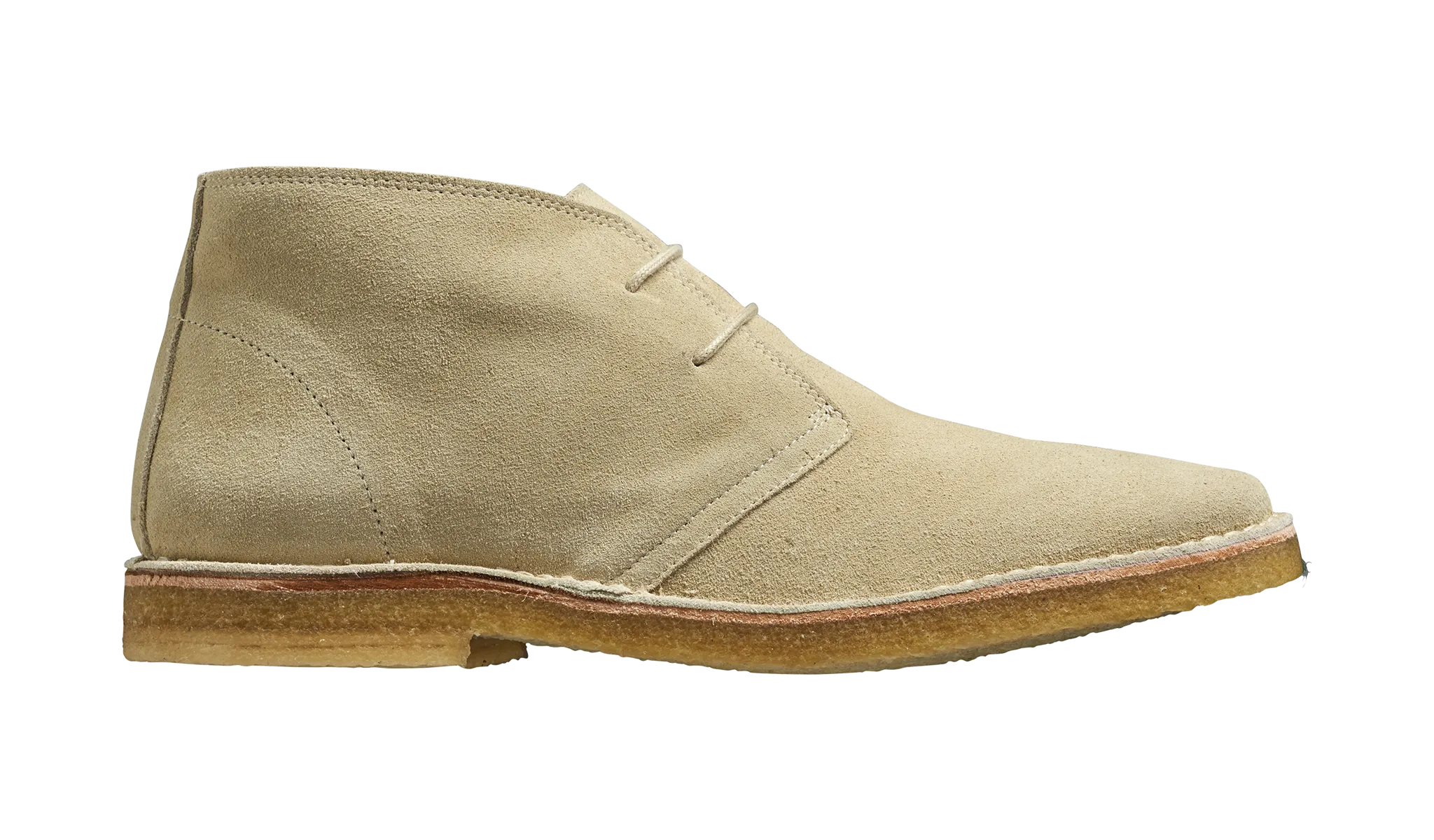 Barker Monty Desert Boot - Sand Suede