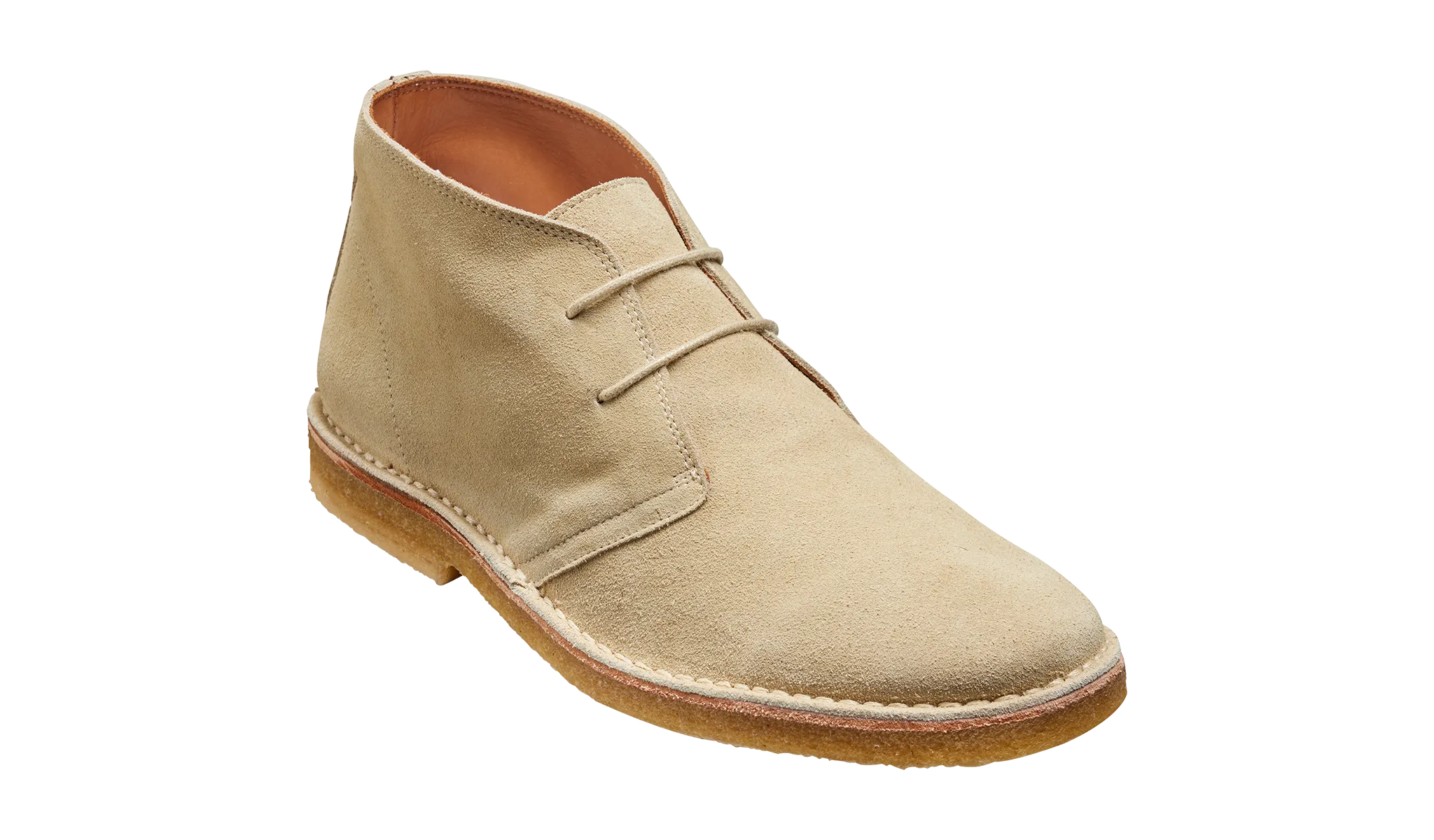 Barker Monty Desert Boot - Sand Suede