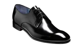 Barker Rutherford Classic Cemented Derby- Black High-Shine