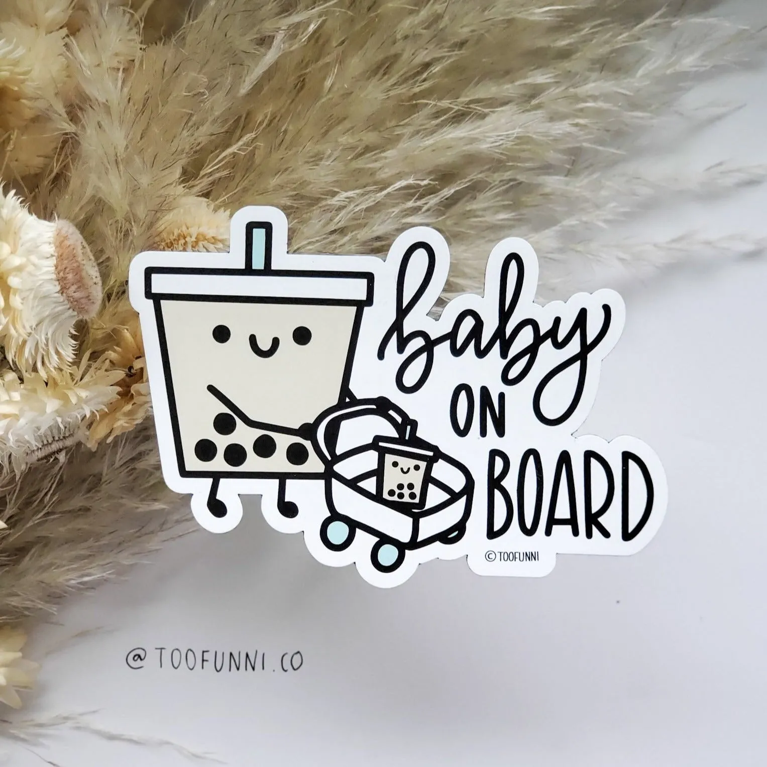 BBT BABY ON BOARD - Magnet