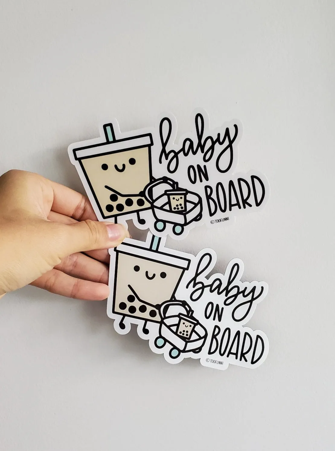 BBT BABY ON BOARD - Magnet