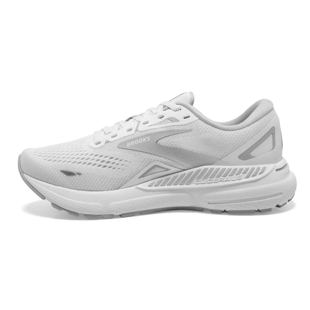 'Brooks' Women's Adrenaline GTS 23 - White / Oyster / Silver