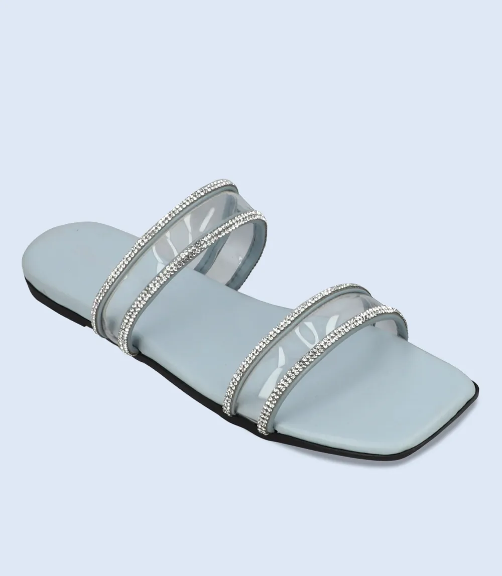 BW9650-ICE BLUE-Women Slipper