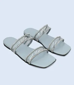 BW9650-ICE BLUE-Women Slipper