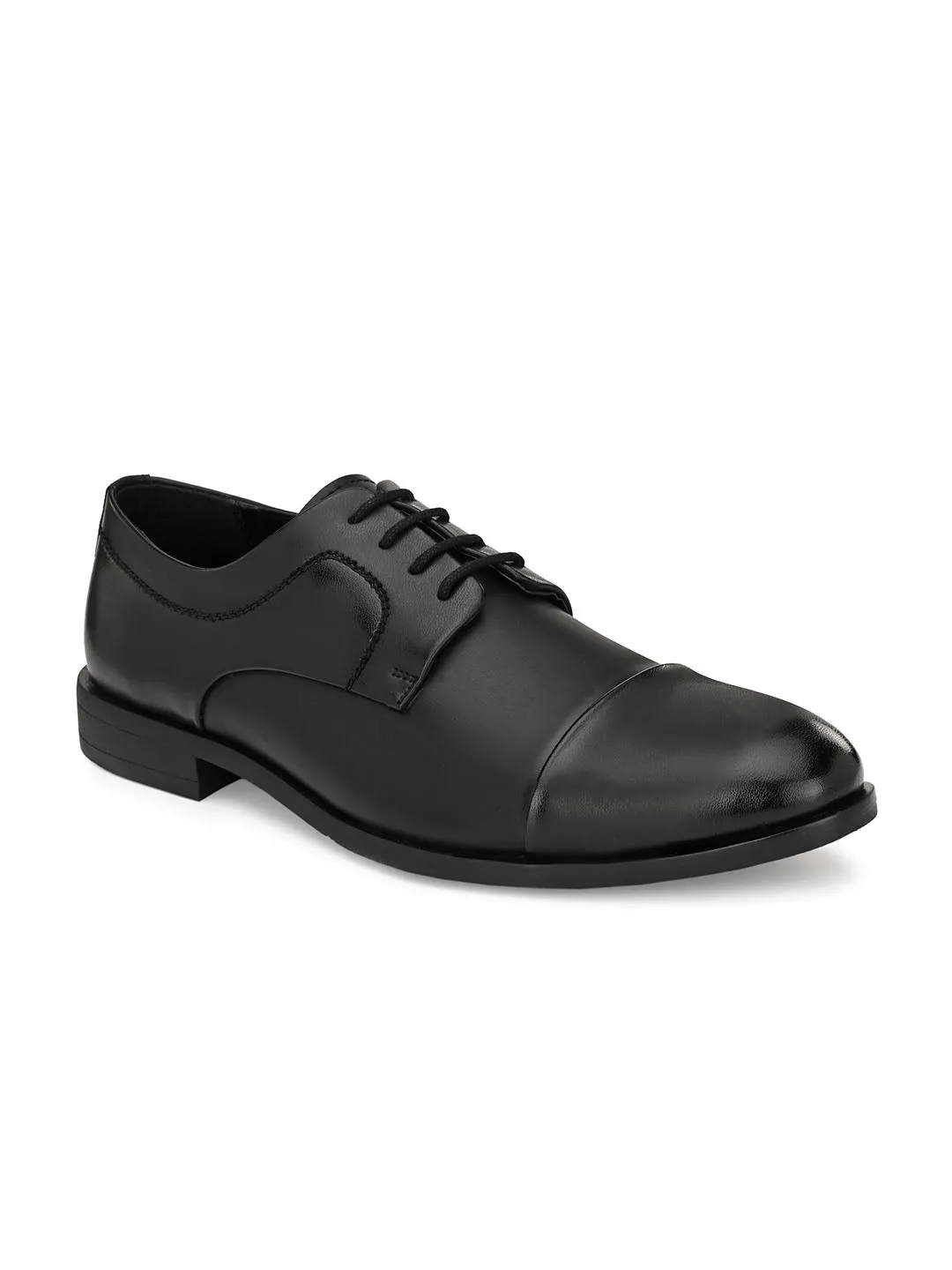 Commondo Black Oxford Shoes