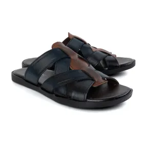 Cross Strap Men Slippers