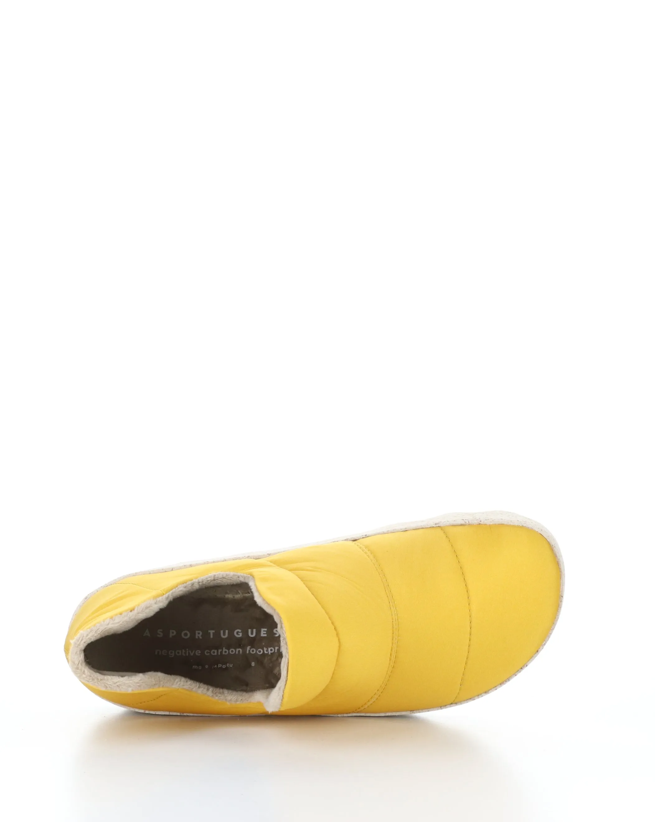 CRUS145ASP Yellow Round Toe Shoes