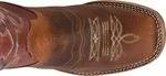 'Double H' Men's 11" Caleb Domestic Boot - Tan / Burgundy