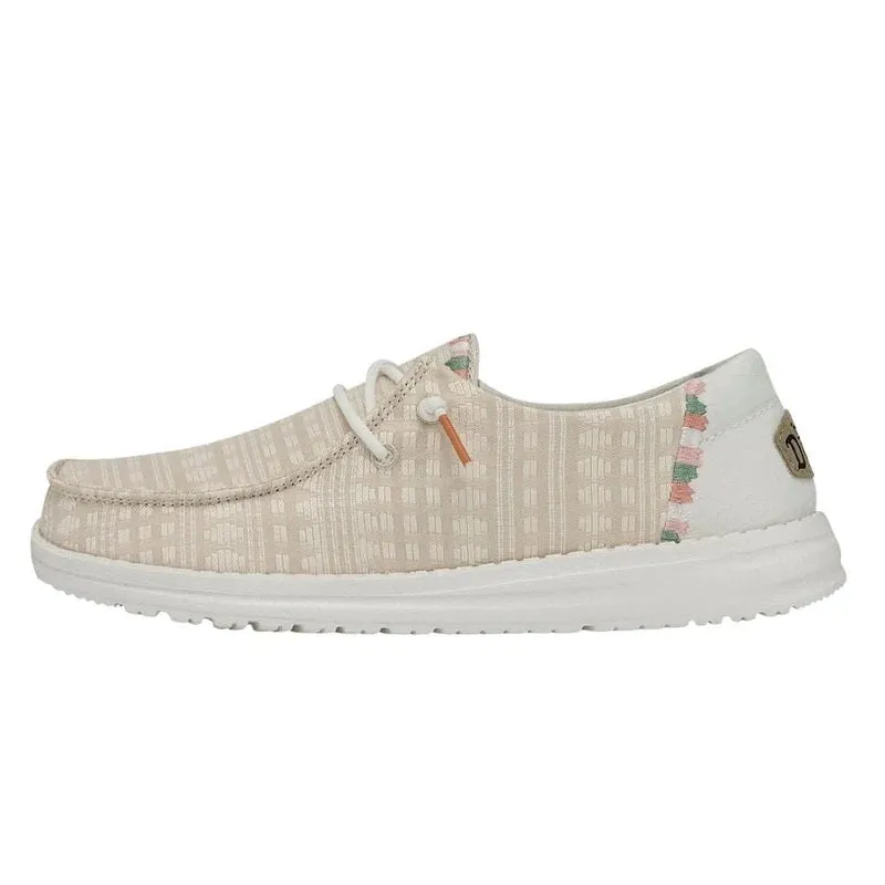 'Hey Dude' Women's Wendy Boho - Embroidery Dust Rose