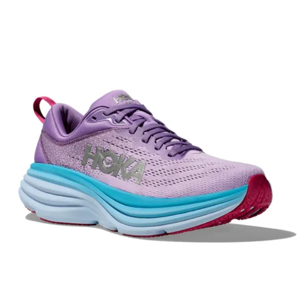 HOKA Women's Bondi 8 Chalk Violet/Pastel Lilac