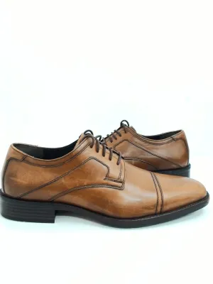 Johnston & Murphy Men's Larsey Oxford Brown Leather Size 11.5M