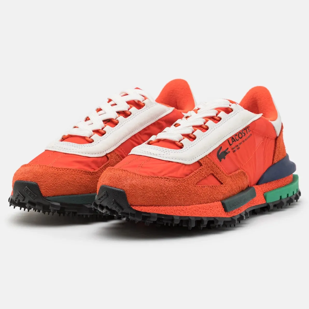 LACOSTE Men's Elite Active Sneakers - Orange