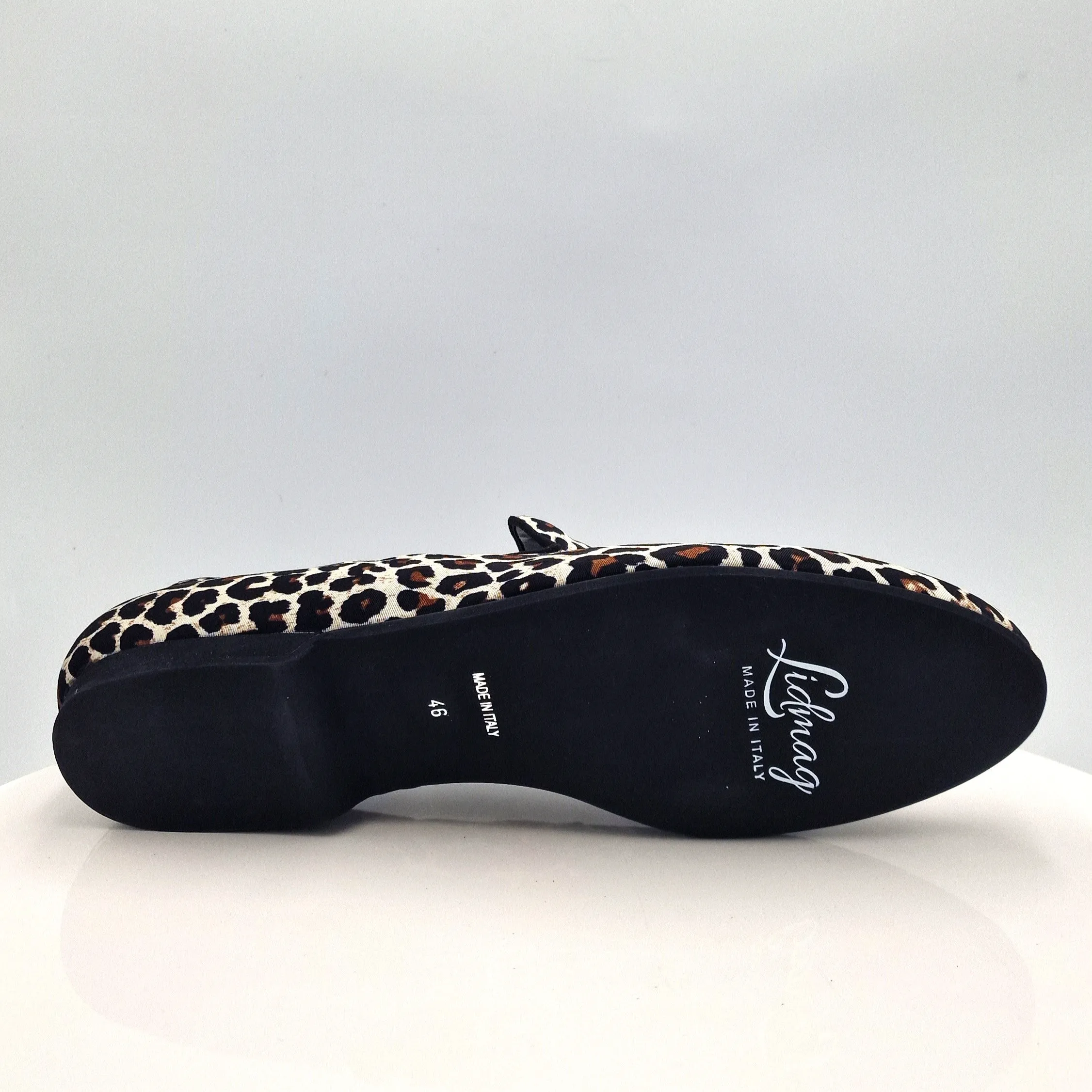 Lidmag Mocassin White Leopard