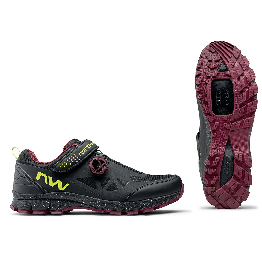 Northwave Corsair Shoes - Black/Plum