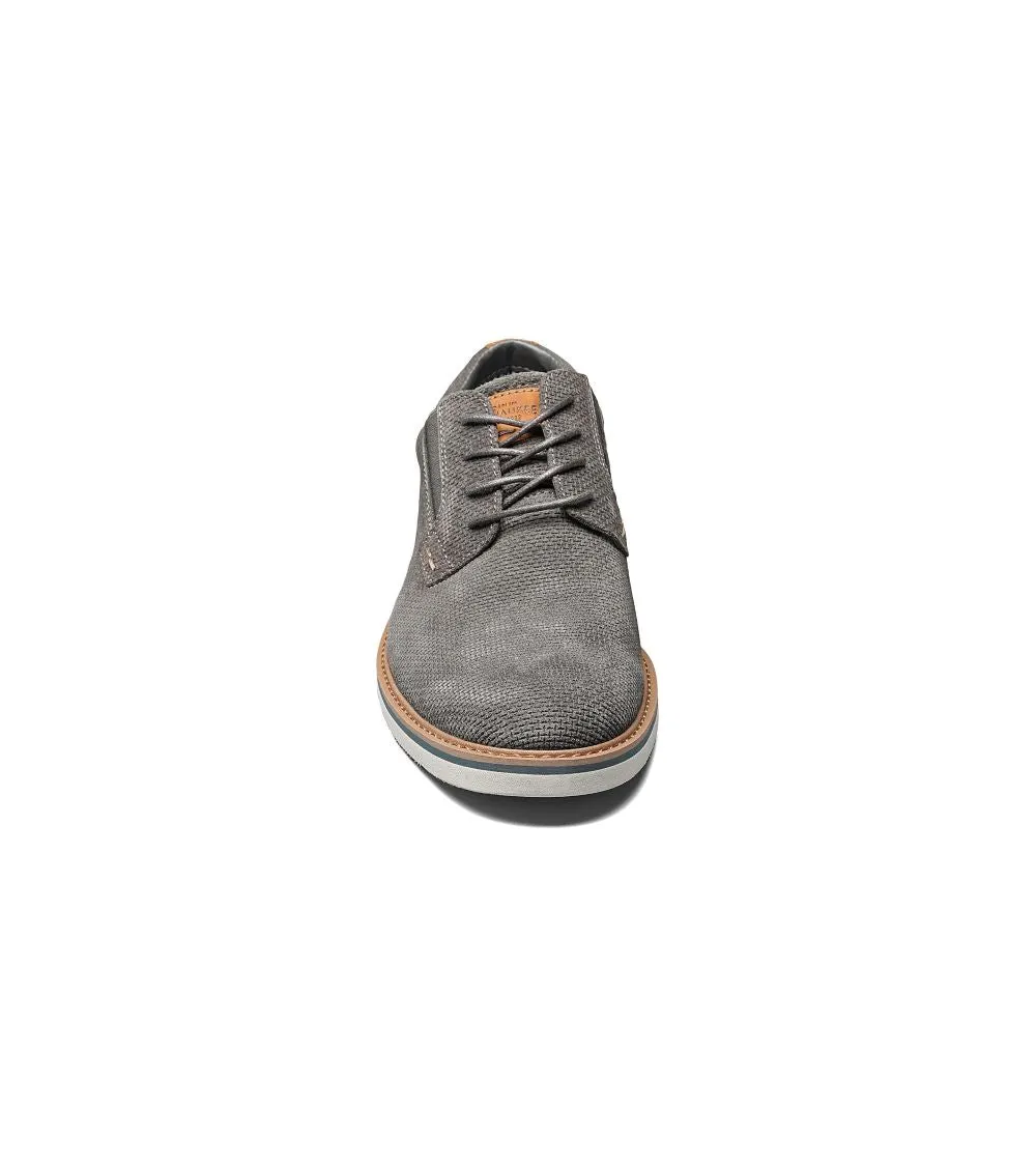 'Nunn Bush' Men's Barklay Plain Toe Oxford - Gray