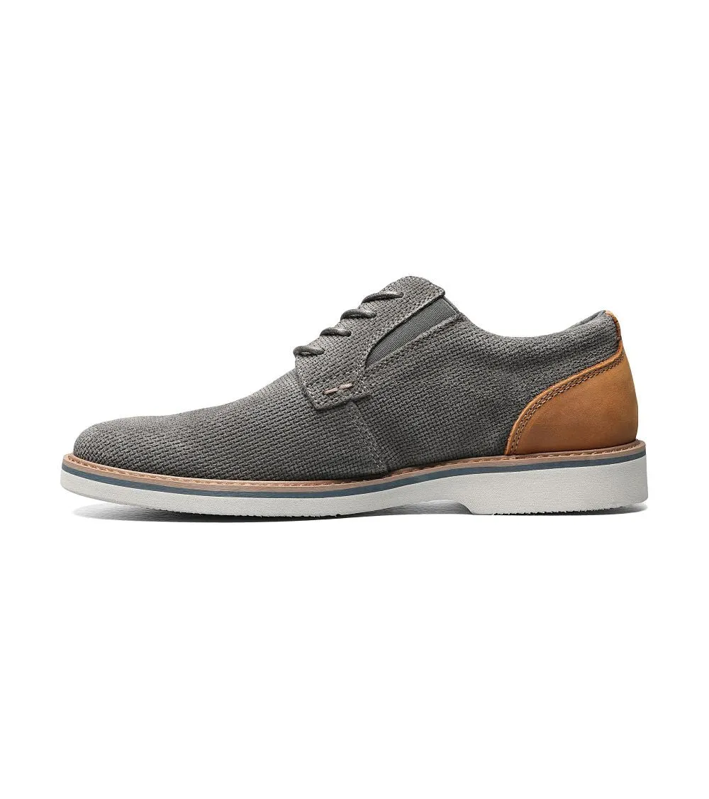 'Nunn Bush' Men's Barklay Plain Toe Oxford - Gray