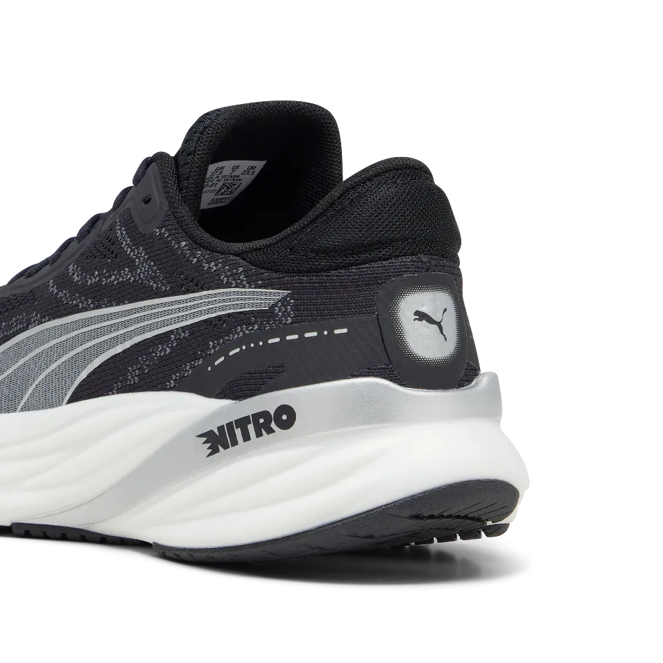 Puma Magnify Nitro 2 Women's  Running Shoes SS24 Puma Black-Puma White-Puma Silver