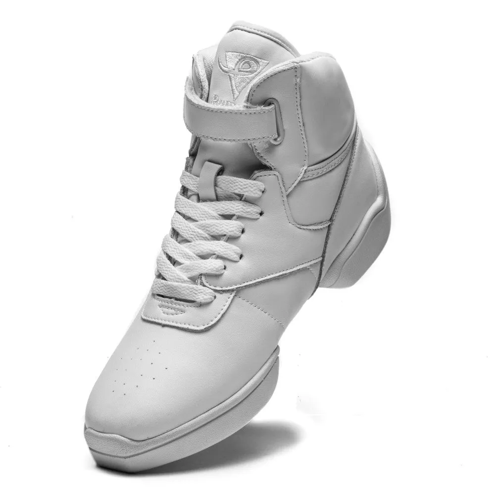 Rumpf High Top Leather Sneaker White