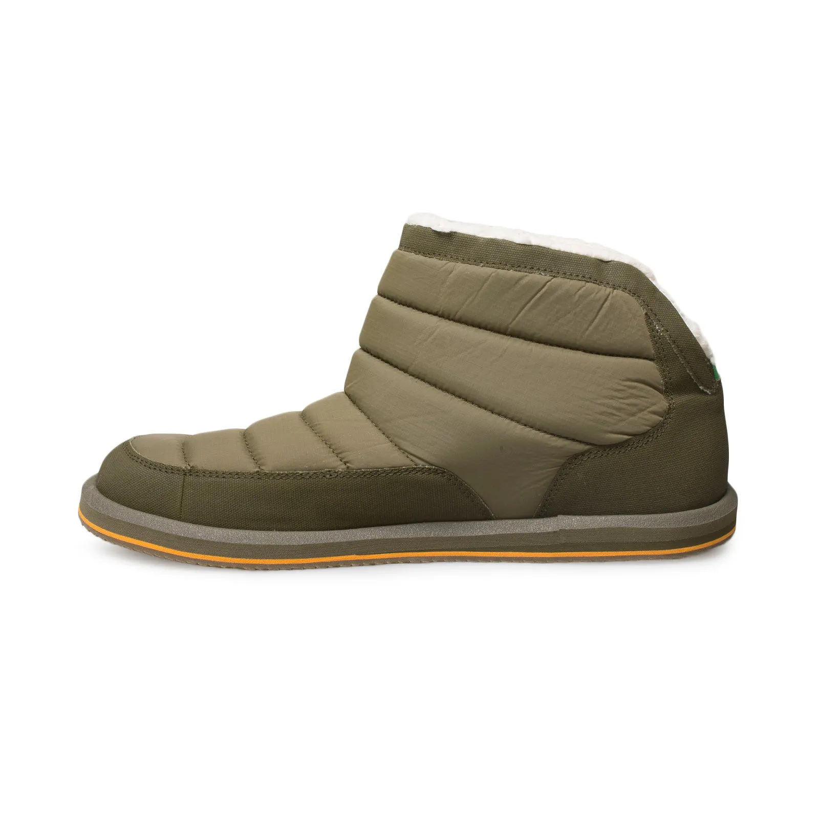 Sanuk Puff N Chill Dark Olive Shoes - Men's