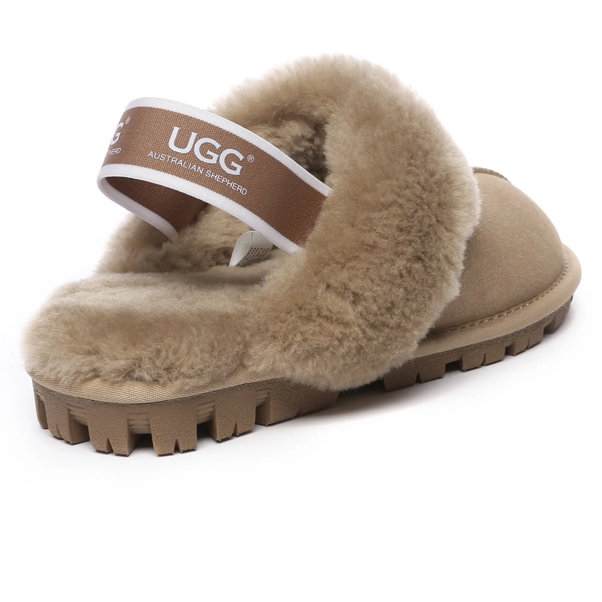 Slingback Premium Anti-Slip UGG Slippers