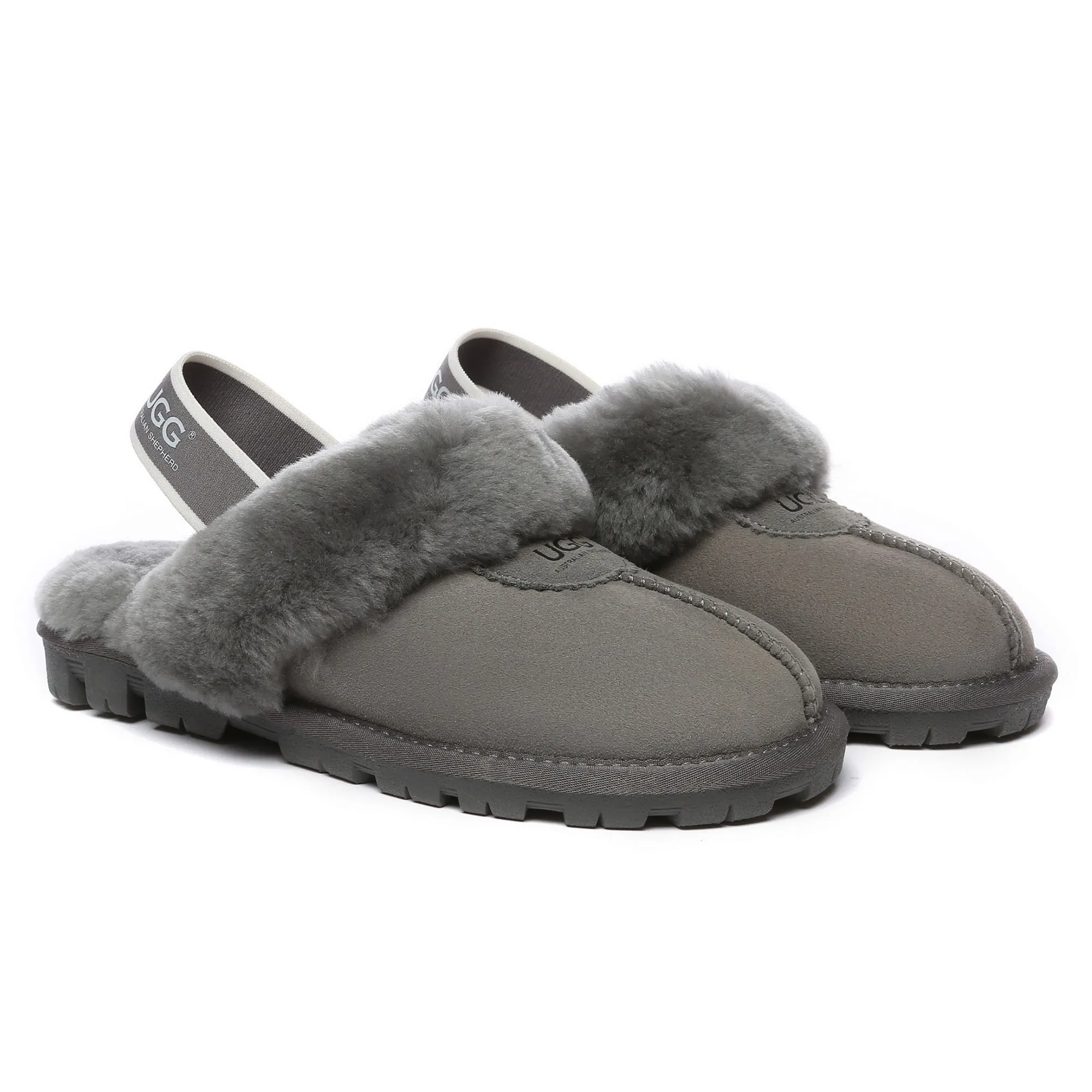 Slingback Premium Anti-Slip UGG Slippers