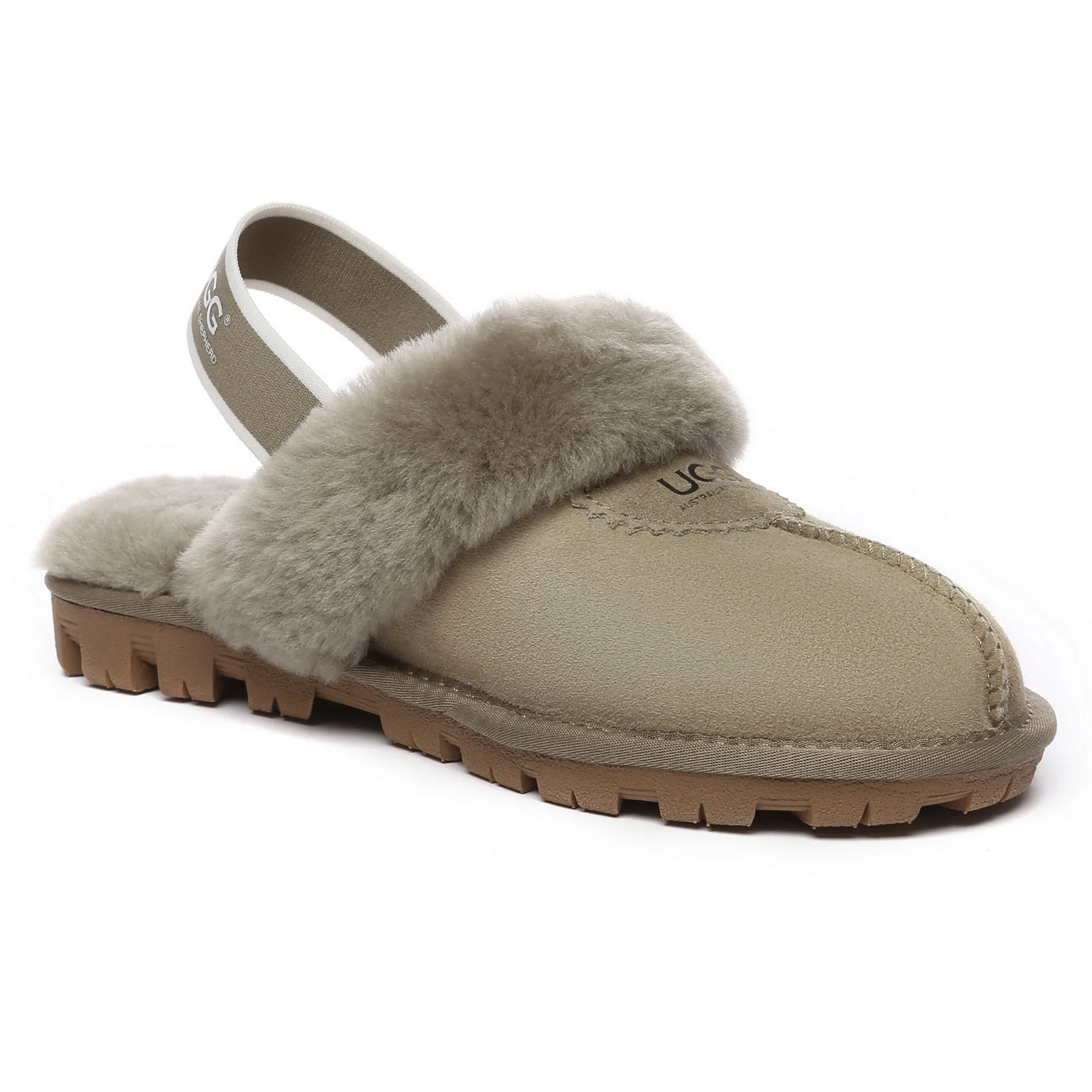 Slingback Premium Anti-Slip UGG Slippers