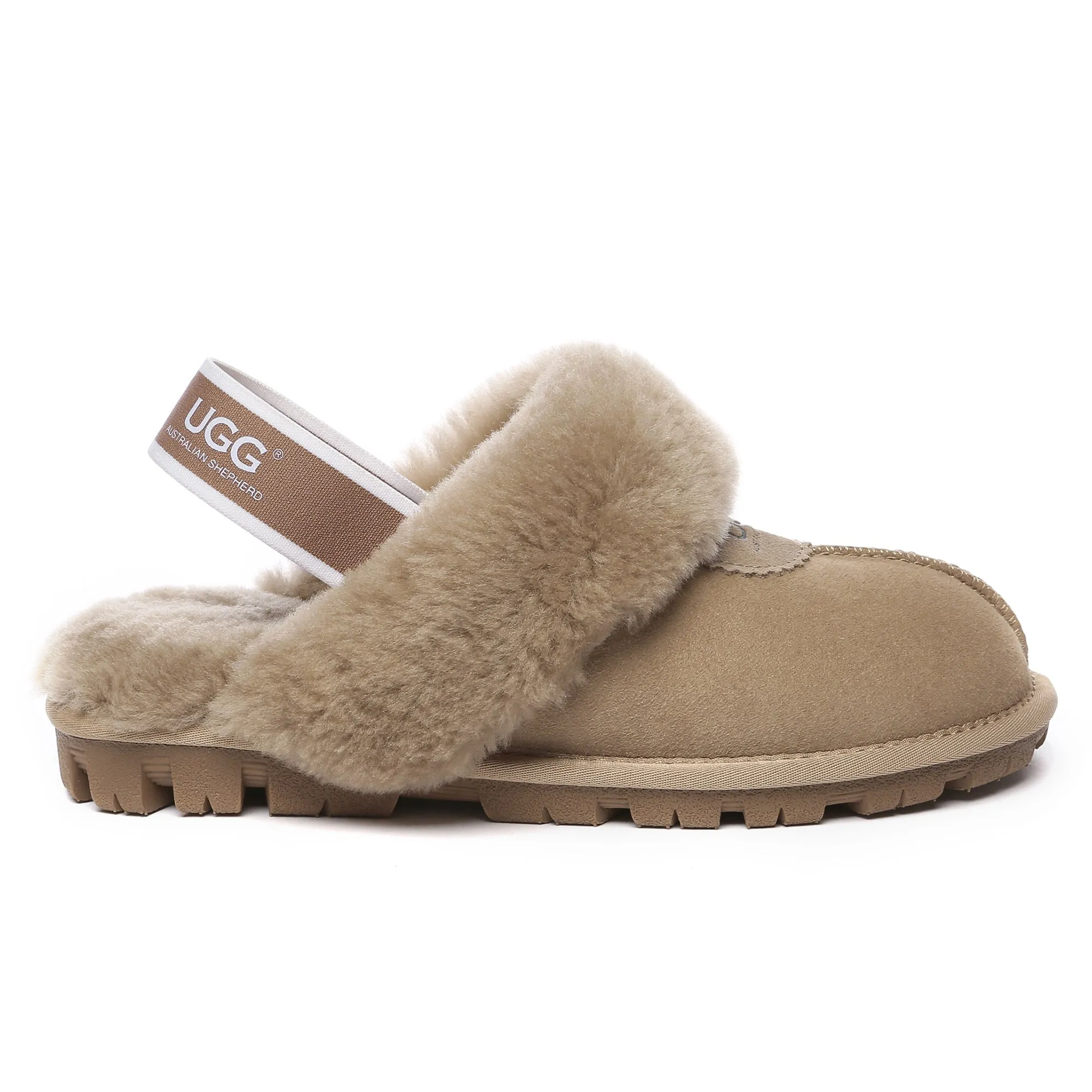 Slingback Premium Anti-Slip UGG Slippers