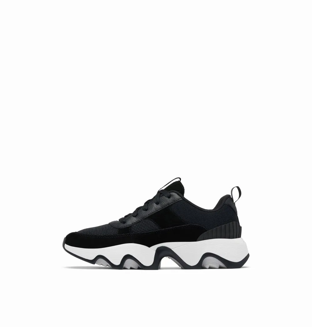 'Sorel' Women's Kinetic Impact II Lace Sneaker - Black / Sea Salt