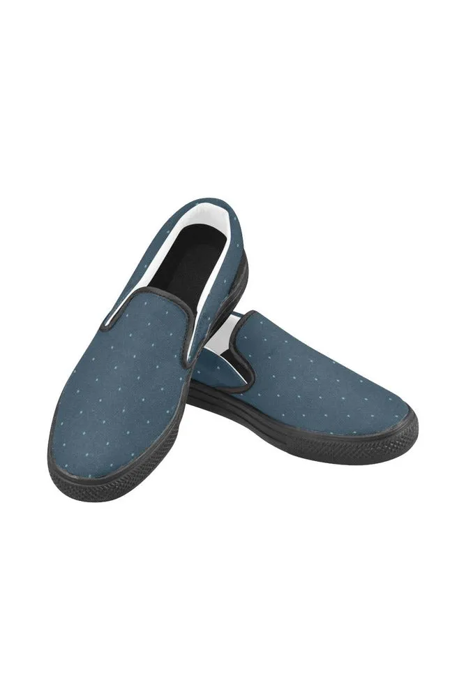 Starry Nights Men's Slip-on Canvas Shoes