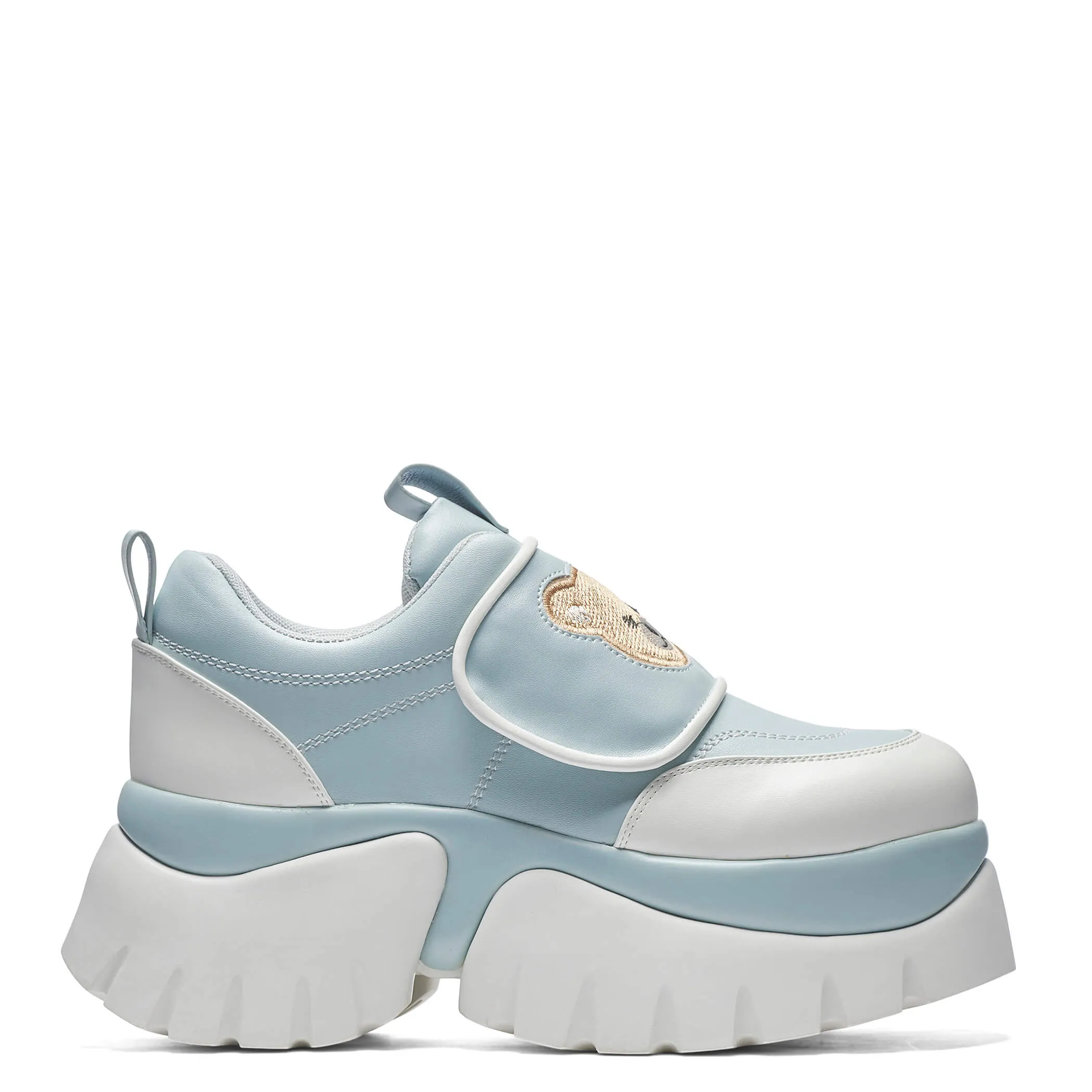 Teddy Sura Blue Vilun Platform Trainers