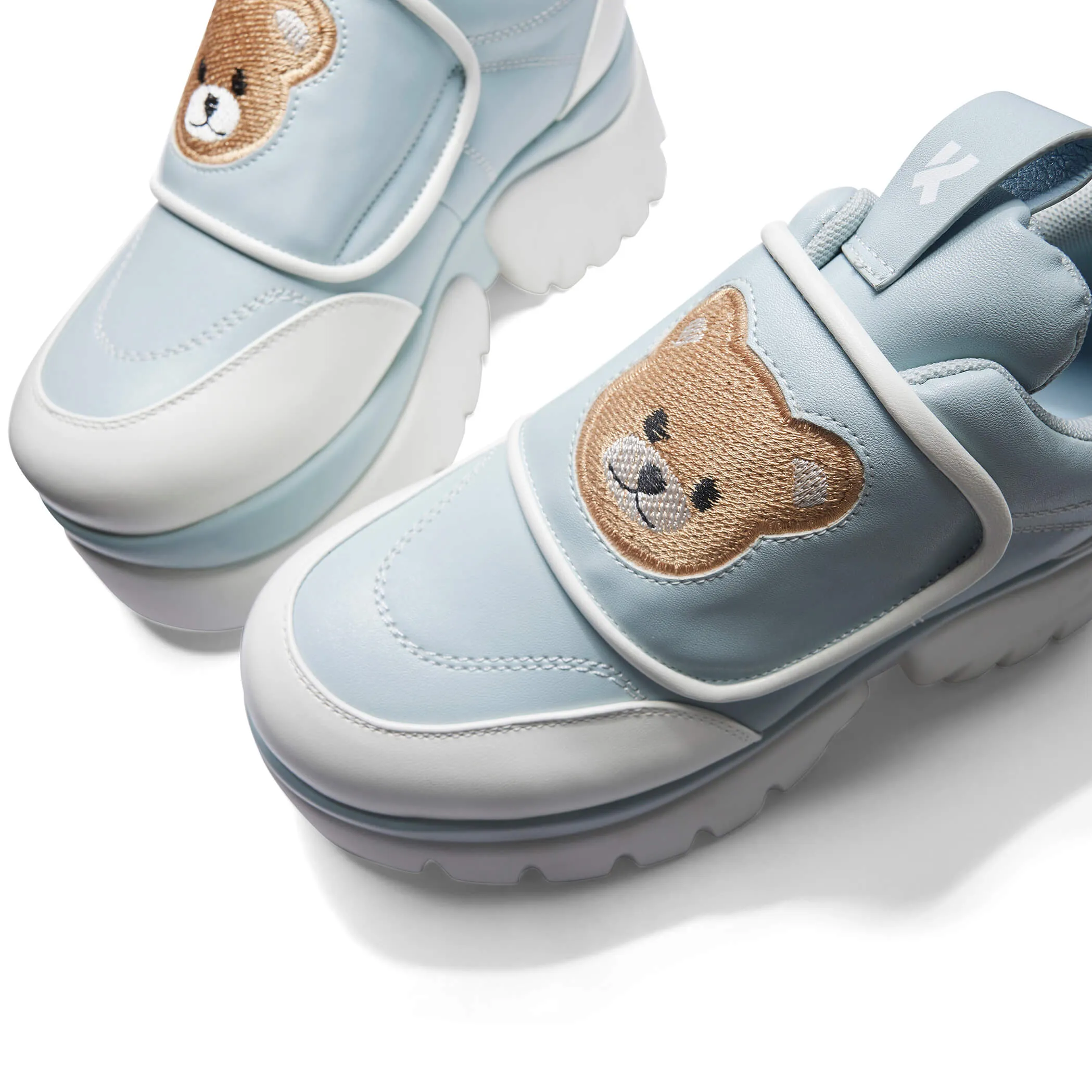 Teddy Sura Blue Vilun Platform Trainers