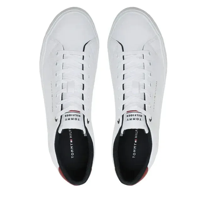 Tommy Hilfiger Hi Vulc Core Low LTH Men FM0FM04687-WHT