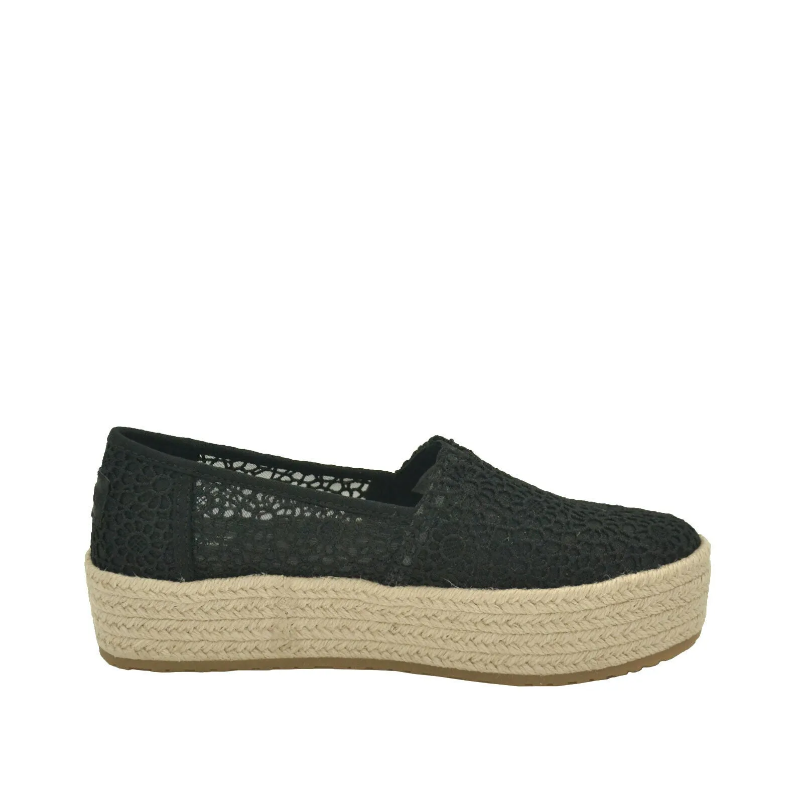 Toms Valencia 10020701 (Black Crochet)