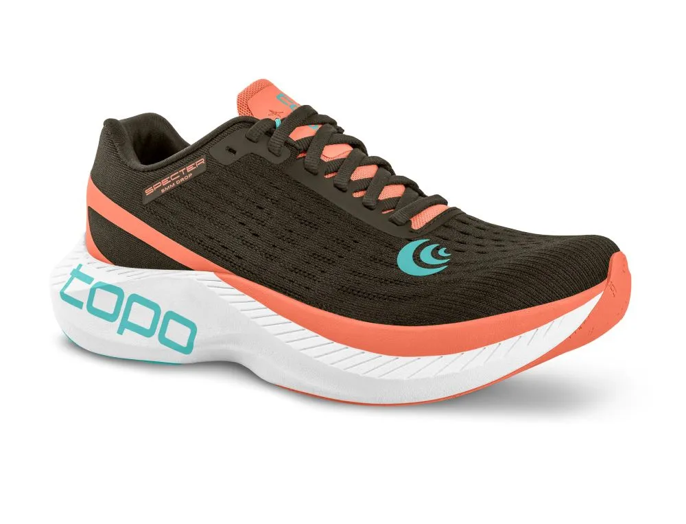 'Topo Athletic' Women's Specter - Espresso / Peach