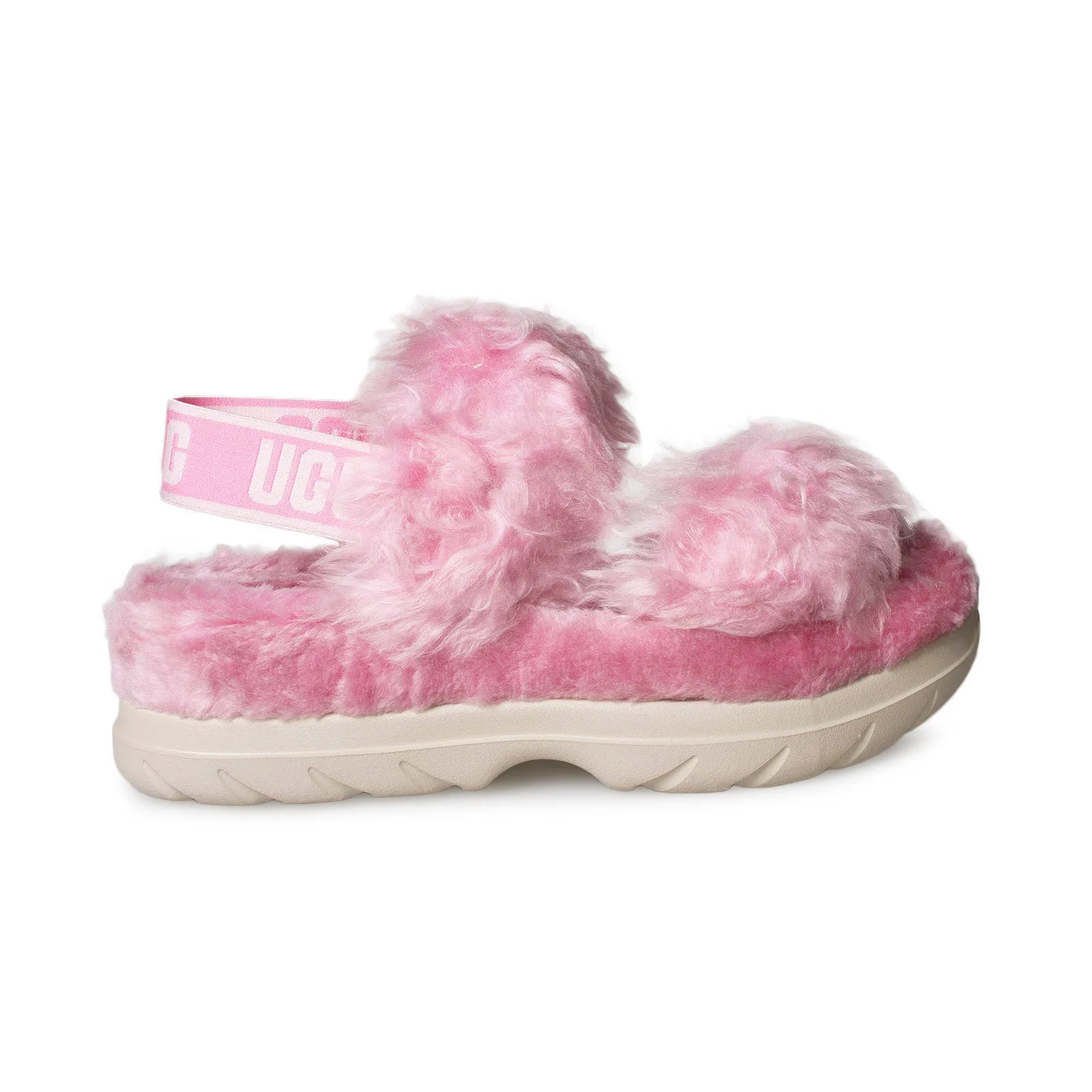 UGG Fluff Sugar Pink Sandals - Women's