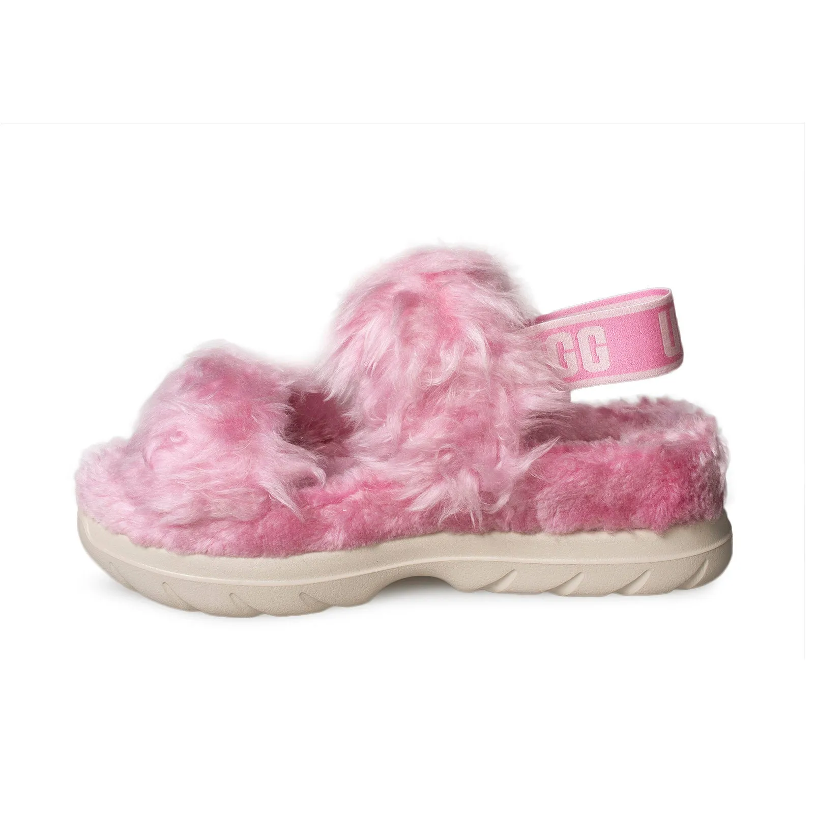 UGG Fluff Sugar Pink Sandals - Women's