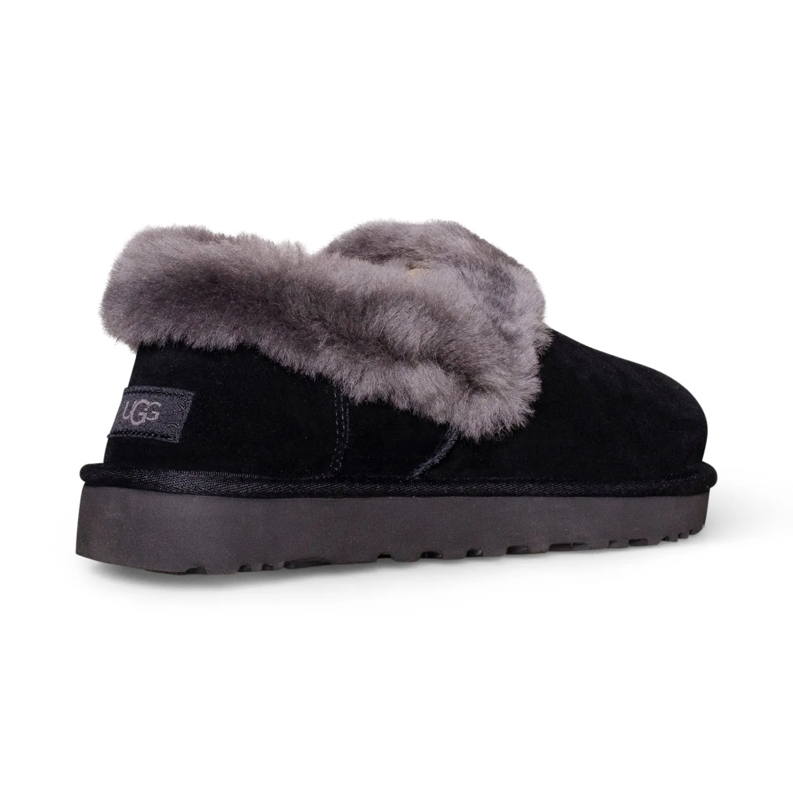 UGG Nita Black Charcoal Slippers - Women's