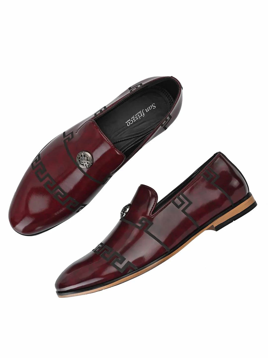 Versus Cherry Slip-Ons